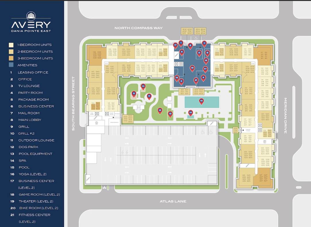 AVAILABILITY Avery Dania Pointe East
